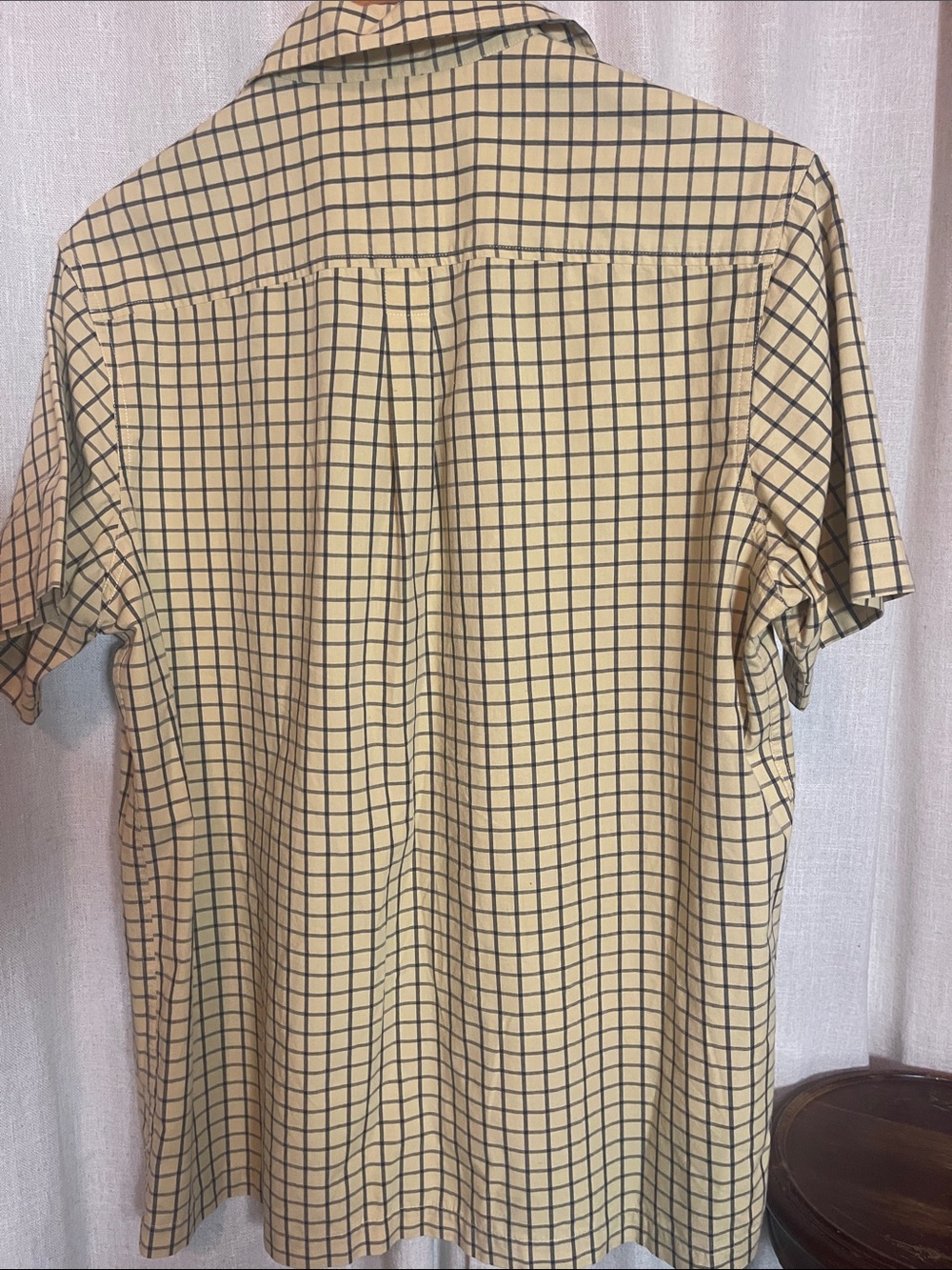 Vintage 90s Calvin Klein Jeans Plaid Button Up Shirt – Made in Hong Kong M Size - Picture 2 of 6